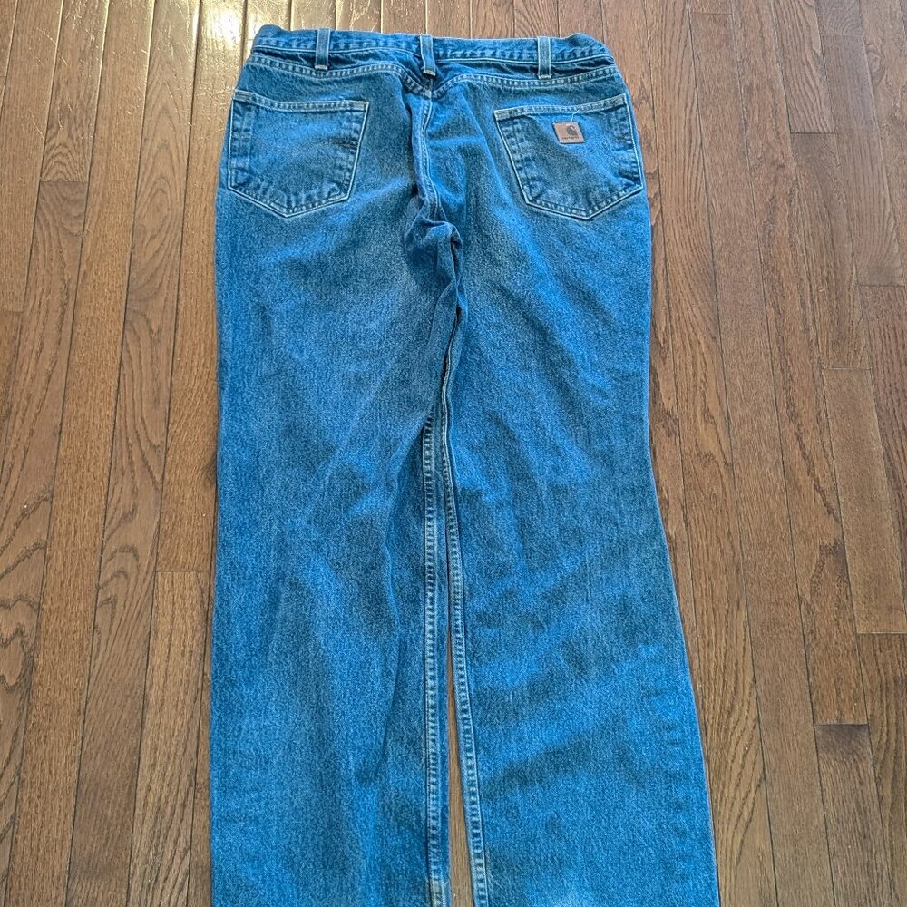 Carhartt B460 DVB Denim Relaxed Fit Jeans - Size 36x34